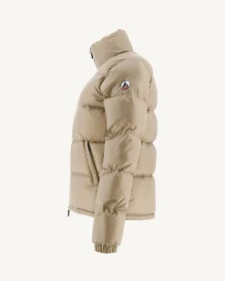 JOTT Great Cold Quilted Down Jacket Beige Cardiff 804 Beige Discount