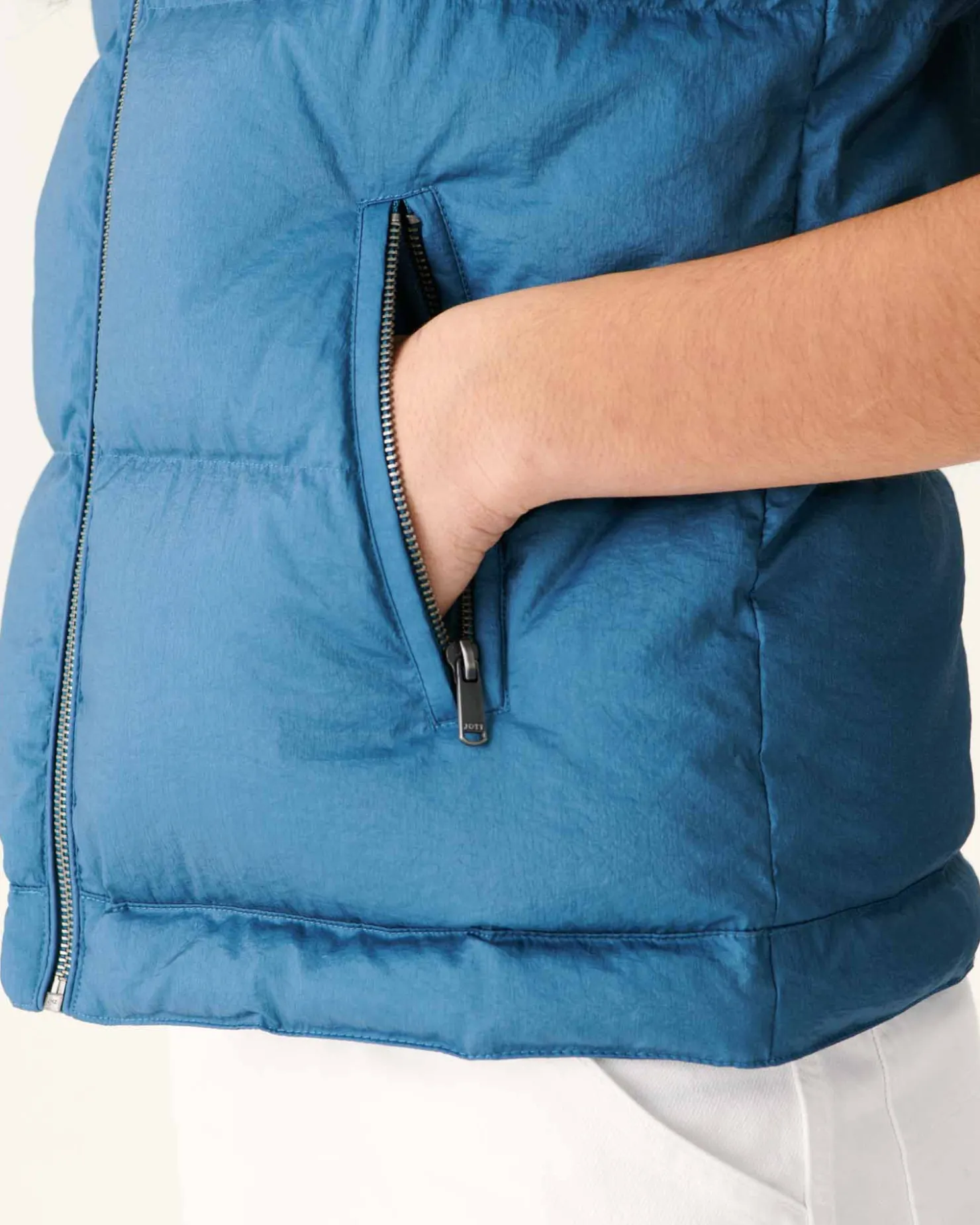 JOTT Great Cold Sleeveless Down Jacket Sevilla Blue Jeans 140 Blue Jeans Cheap