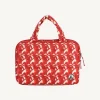 JOTT Hateya Bright Red Monogram Laptop Sleeve 3181 Monogram Fire Red Store