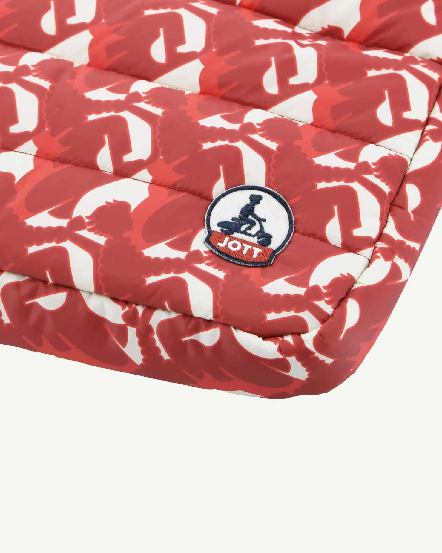 JOTT Hateya Bright Red Monogram Laptop Sleeve 3181 Monogram Fire Red Store