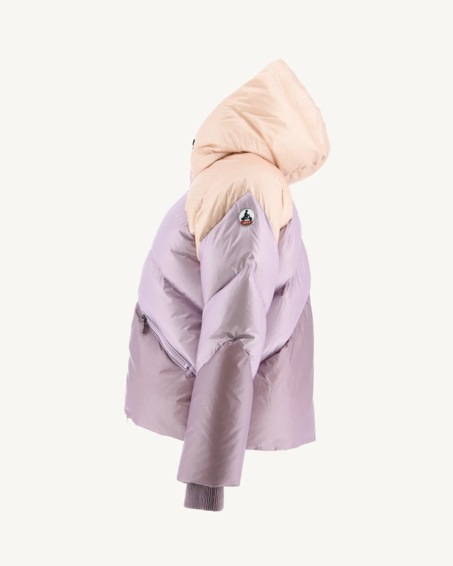 JOTT Hooded Down Jacket Grand Cold Combo Purple Stellar 8500 Purple Combo Discount