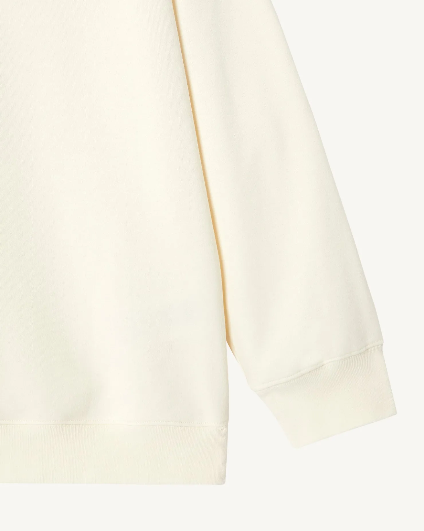JOTT Hooded Fleece Sweatshirt Ecru Monteria 895 Off-White Clearance