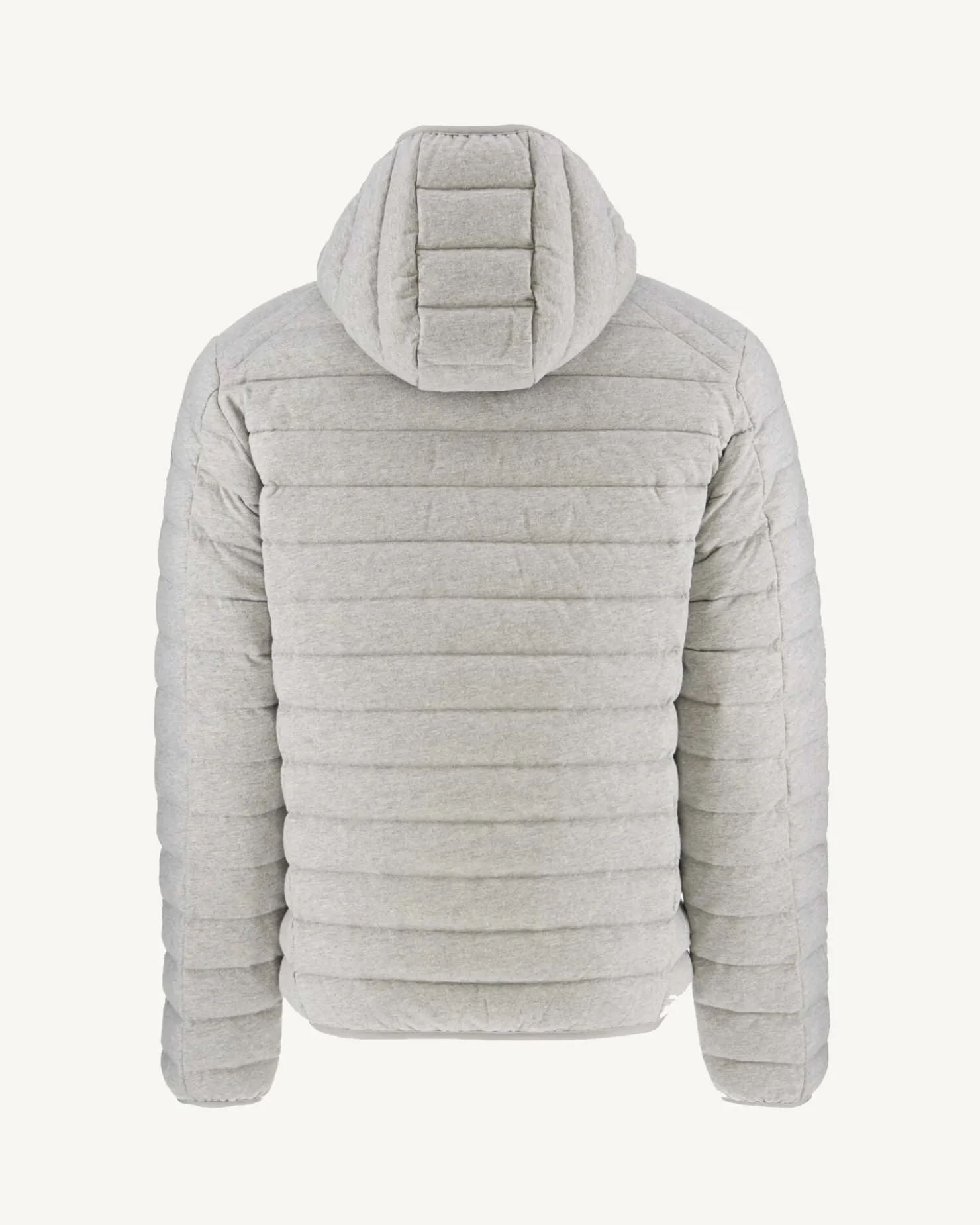 JOTT Hooded Jersey Down Jacket Heather Gray Nico 514 Heather Gray Discount