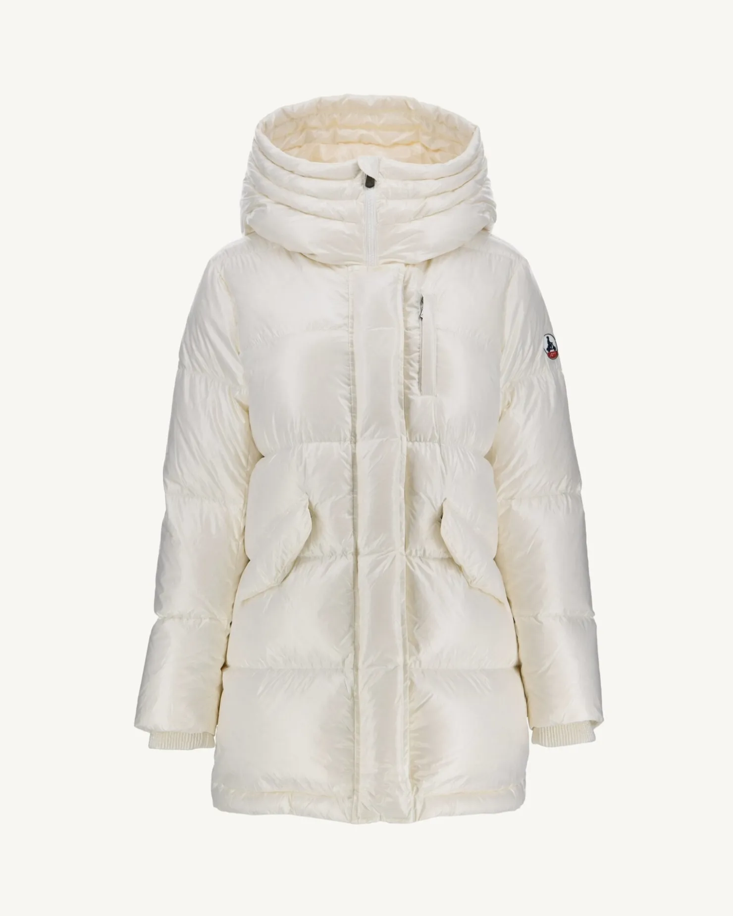 JOTT Hooded Padded Jacket White Santa 901 White New