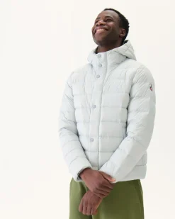 JOTT Hooded Puffer Jacket Light Gray Jorge 532 Soft Gray Outlet