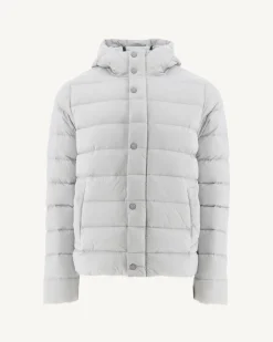 JOTT Hooded Puffer Jacket Light Gray Jorge 532 Soft Gray Outlet