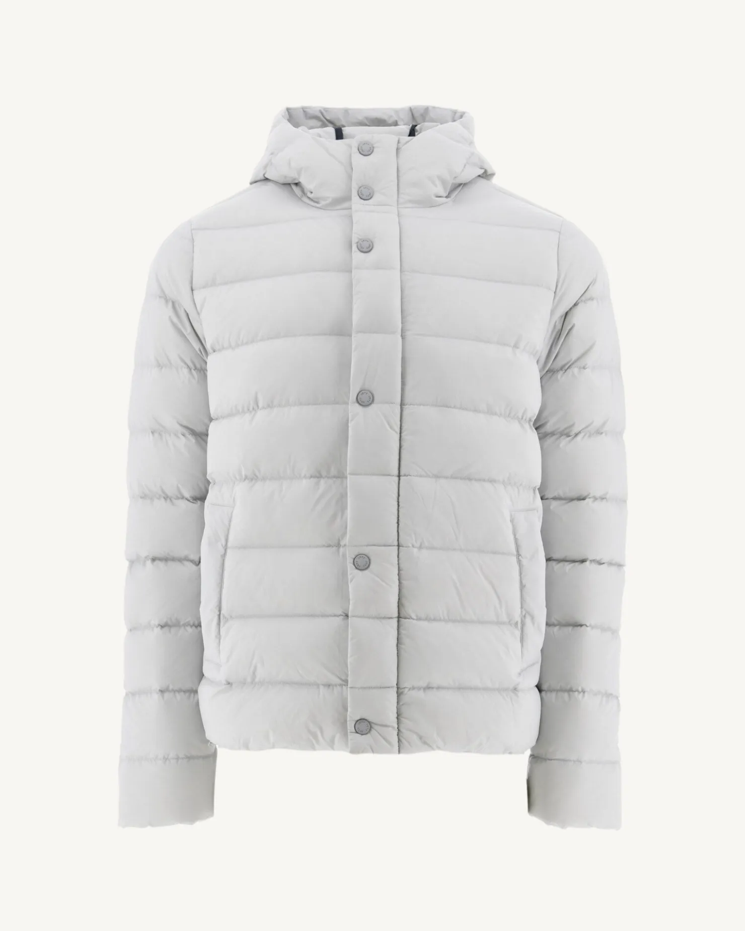 JOTT Hooded Puffer Jacket Light Gray Jorge 532 Soft Gray Outlet