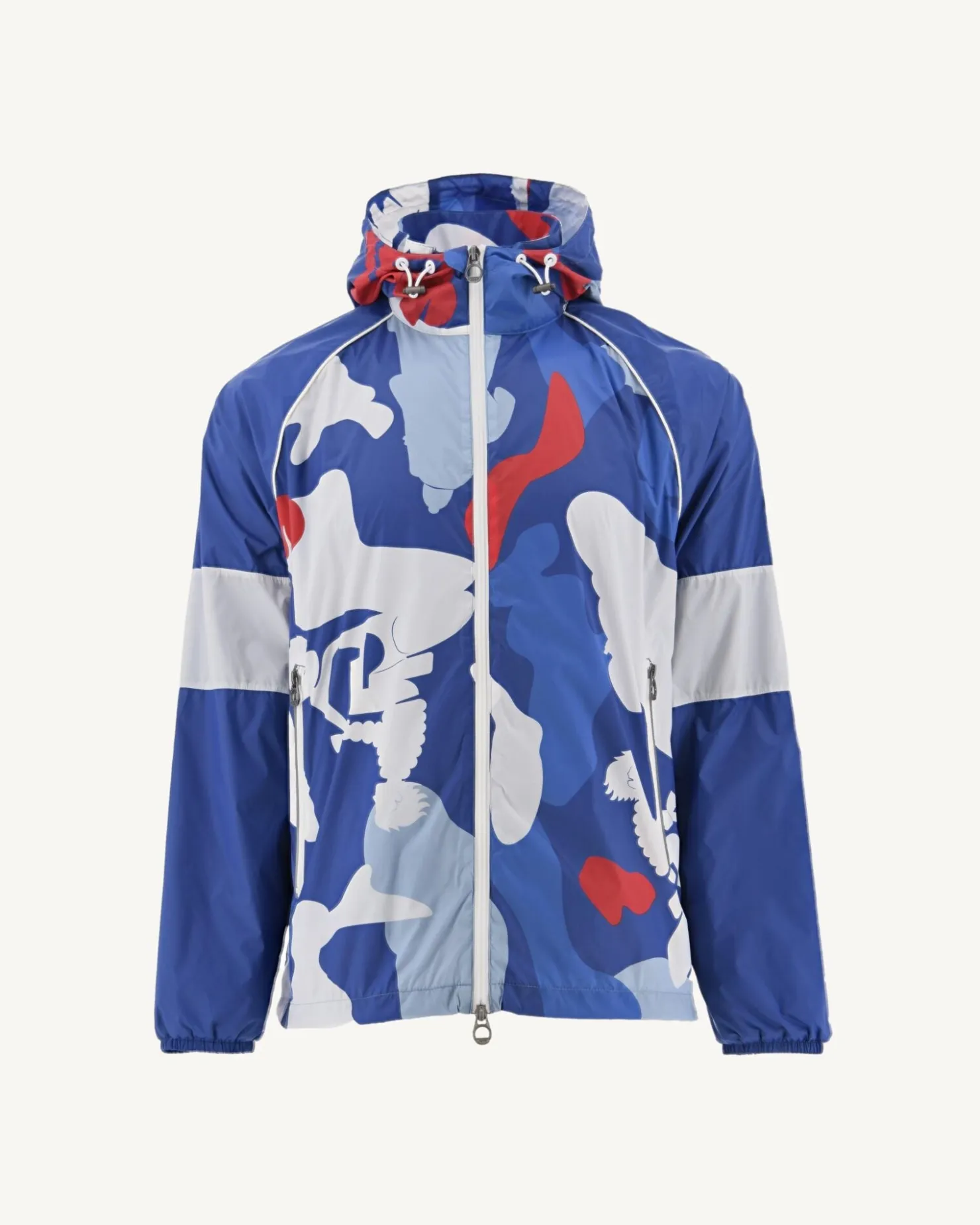 JOTT Hooded Windbreaker Camo Dark Denim Mistral 2430 Camo Dark Denim Shop