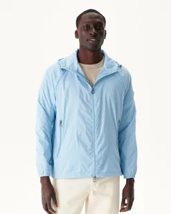 JOTT Hooded Windbreaker Light Blue Mistral 180 Soft Blue Hot