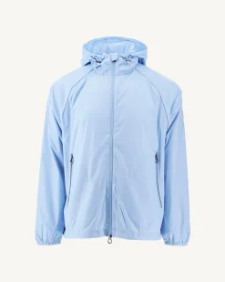 JOTT Hooded Windbreaker Light Blue Mistral 180 Soft Blue Hot