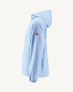 JOTT Hooded Windbreaker Light Blue Mistral 180 Soft Blue Hot