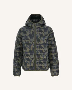 JOTT Hugo Children'S Military Print Hooded Down Jacket 277 Military Print Fashion