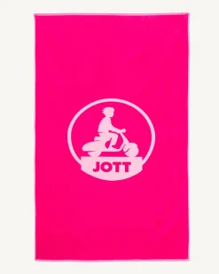 JOTT Intense Pink Beach Terry Beach Towel 457 Wild Pink Store