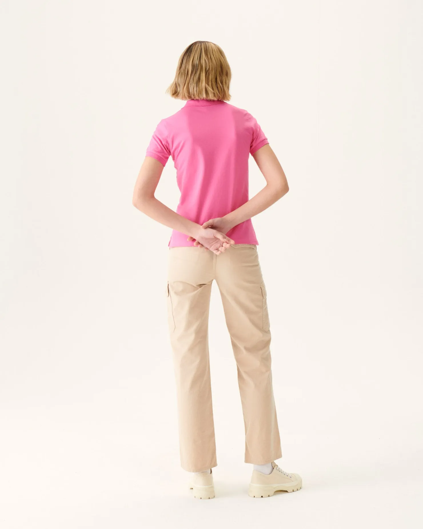 JOTT Intense Pink Franca Polo Shirt 457 Wild Pink Flash Sale