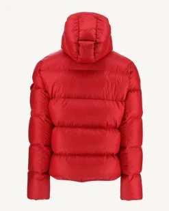 JOTT Java Red Great Cold Hooded Down Jacket 300 Red Fashion