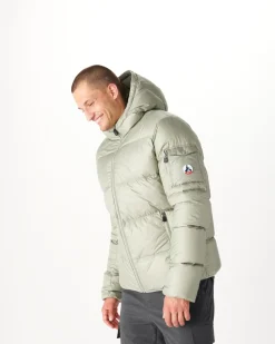 JOTT Java Sage Great Cold Hooded Down Jacket 826 Sage Flash Sale