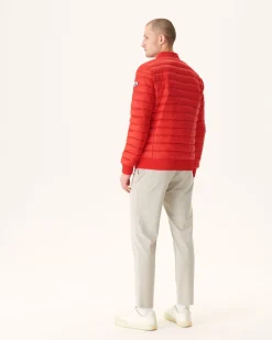 JOTT Jordan Bright Red Lightweight Puffer Jacket 318 Fire Red New