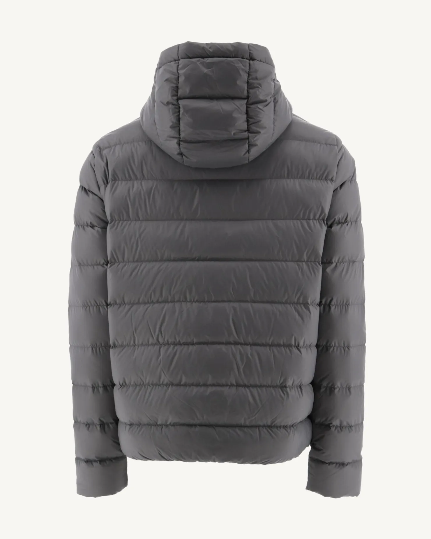 JOTT Jorge Charcoal Hooded Puffer Jacket 504 Anthracite Outlet