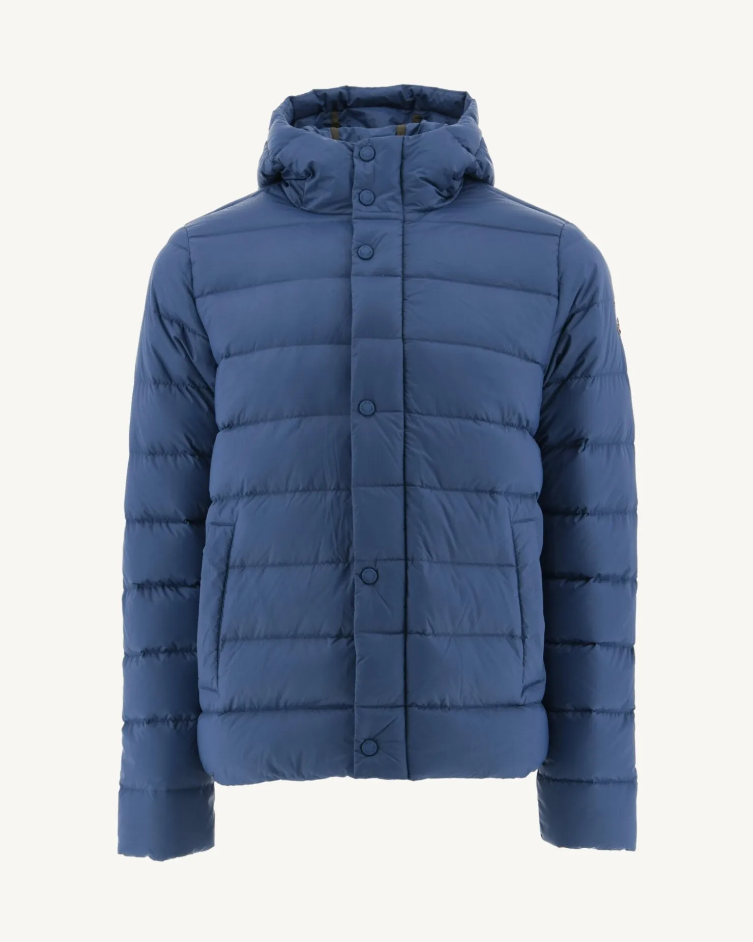 JOTT Jorge Jeans Blue Hooded Puffer Jacket 140 Blue Jeans Cheap