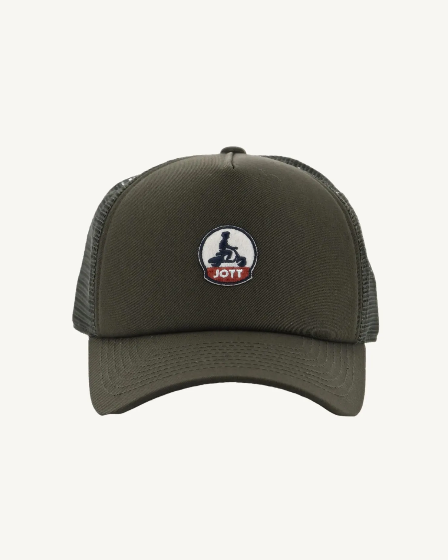 JOTT Khaki Rise Cotton And Mesh Cap 204 Khaki Hot