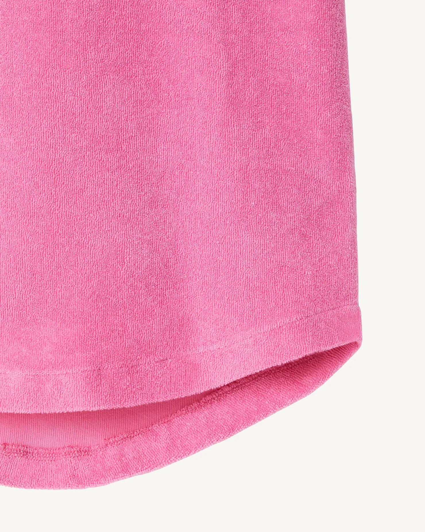 JOTT Kids Hot Pink Hooded Cotton Terry Dress Mini 457 Wild Pink Clearance