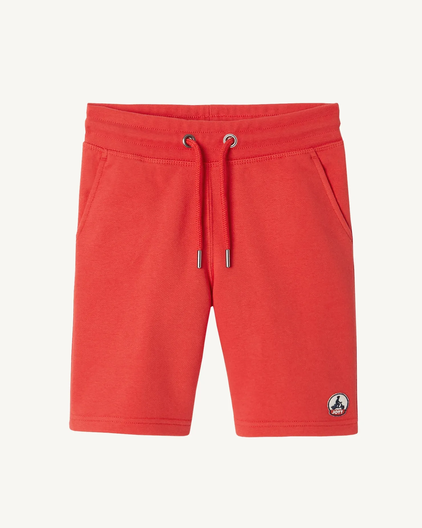 JOTT Kids Pereira Bright Red Organic Cotton Shorts 318 Fire Red Shop