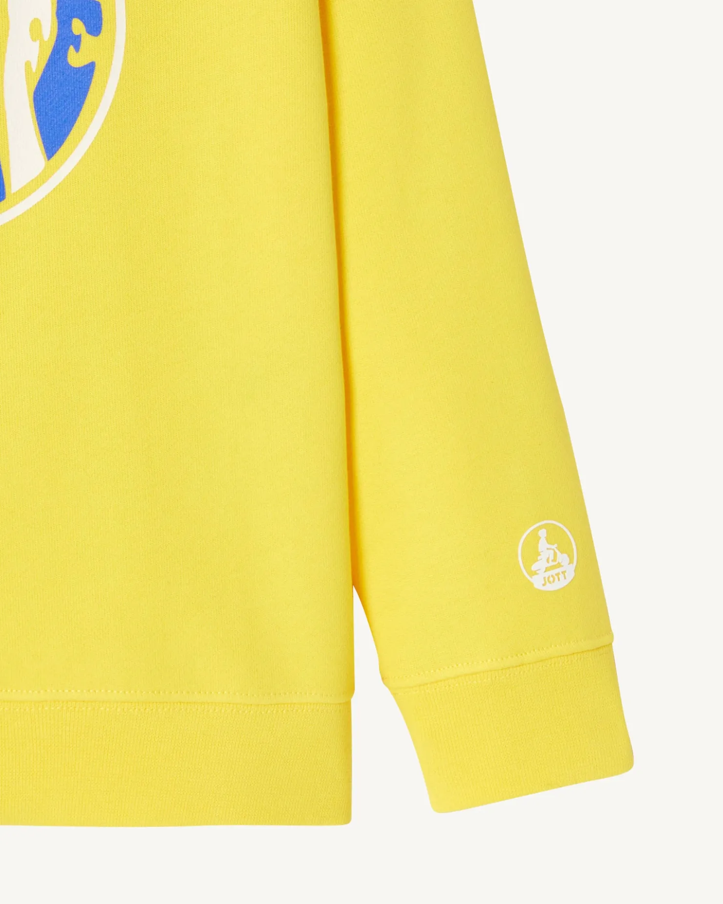JOTT Lemon Catalan Child Organic Cotton Sweatshirt 631 Lemon Best Sale