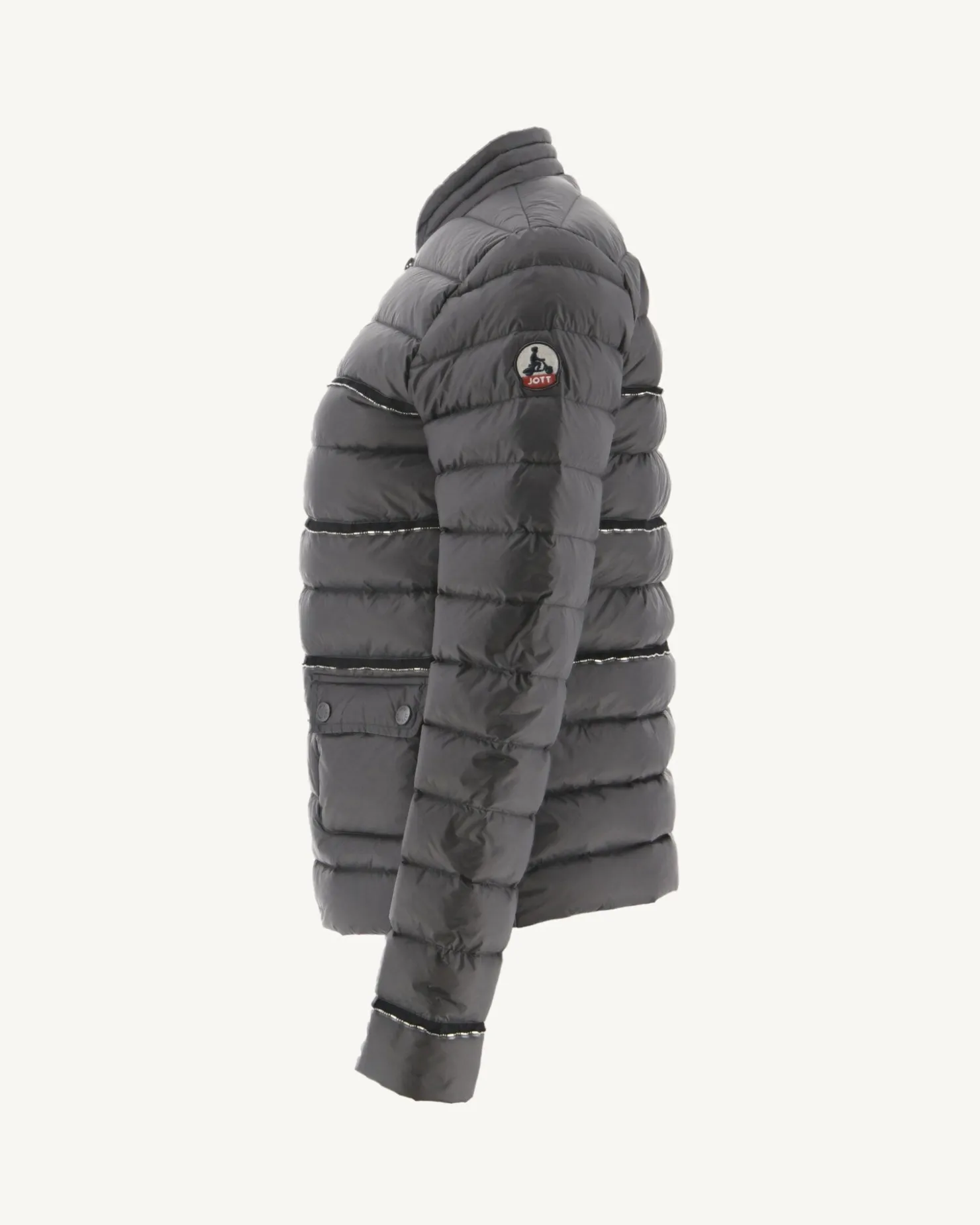 JOTT Light Anthracite Andorra Short Jacket 504 Anthracite Shop