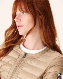 JOTT Light Down Jacket Beige Douda 804 Beige Cheap