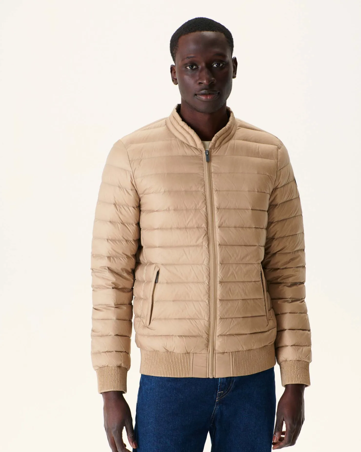 JOTT Light Down Jacket Beige Jordan 804 Beige New