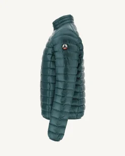 JOTT Light Down Jacket Dark Green Mat 203 Dark Green New