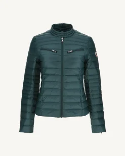 JOTT Light Down Jacket Dark Green Nina 203 Dark Green Cheap