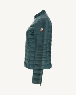 JOTT Light Down Jacket Dark Green Nina 203 Dark Green Cheap
