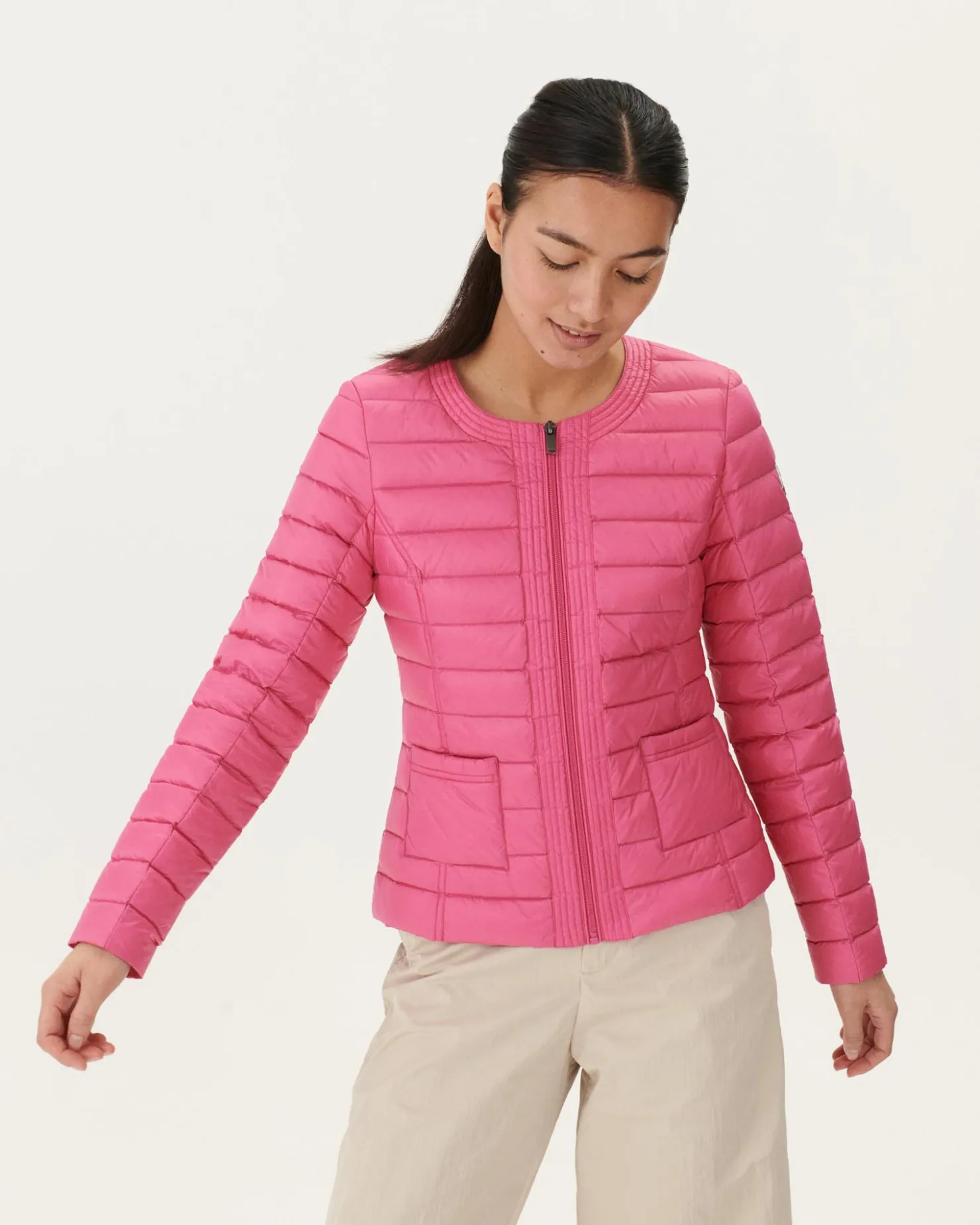 JOTT Light Down Jacket Intense Pink Douda 457 Wild Pink Clearance