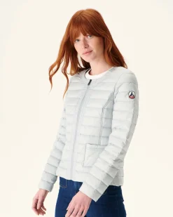 JOTT Light Down Jacket Light Gray Douda 532 Soft Gray Cheap