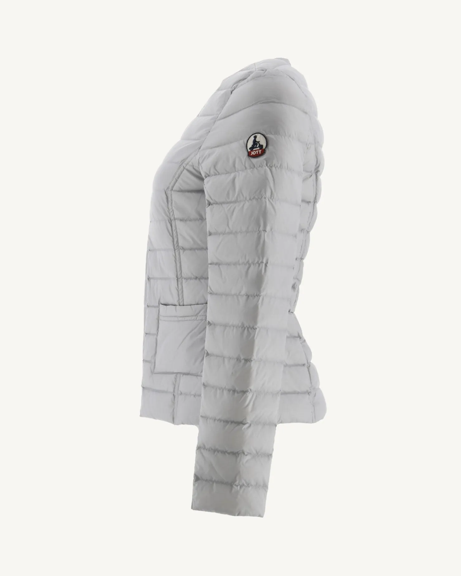JOTT Light Down Jacket Light Gray Douda 532 Soft Gray Cheap