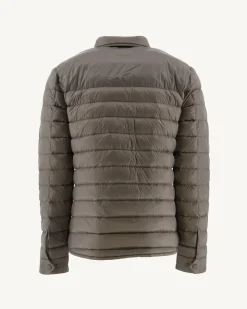 JOTT Light Down Jacket With Shirt Collar Taupe Cris 808 Mole Sale