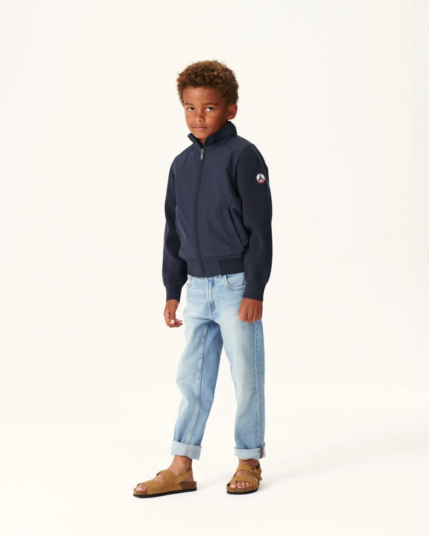 JOTT Light Hooded Jacket Navy Child Real 104 Navy Best