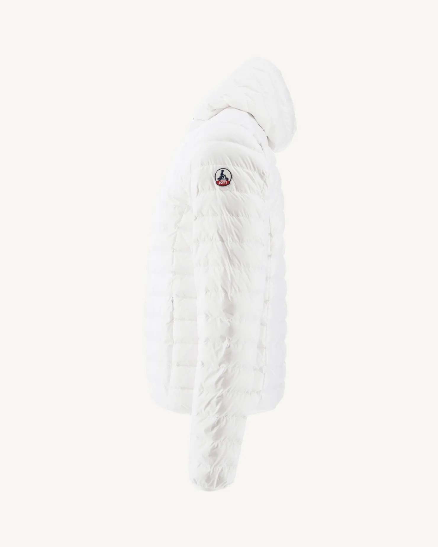 JOTT Light Hooded Puffer Jacket White Nico 901 White Hot