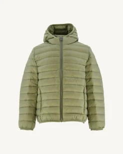 JOTT Light Khaki Children'S Lightweight Hooded Down Jacket Hugo 247 Bush Discount