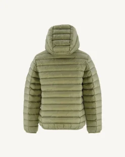 JOTT Light Khaki Children'S Lightweight Hooded Down Jacket Hugo 247 Bush Discount