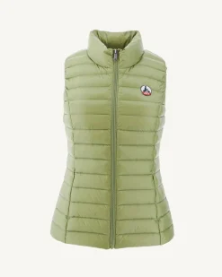 JOTT Light Khaki Light Sleeveless Down Jacket Seda 247 Bush Outlet