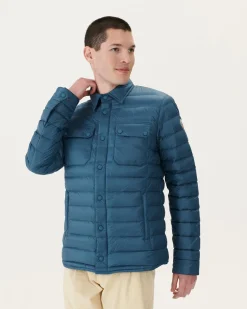 JOTT Light Padded Jacket With Shirt Collar Blue Jeans Cris 140 Blue Jeans Best