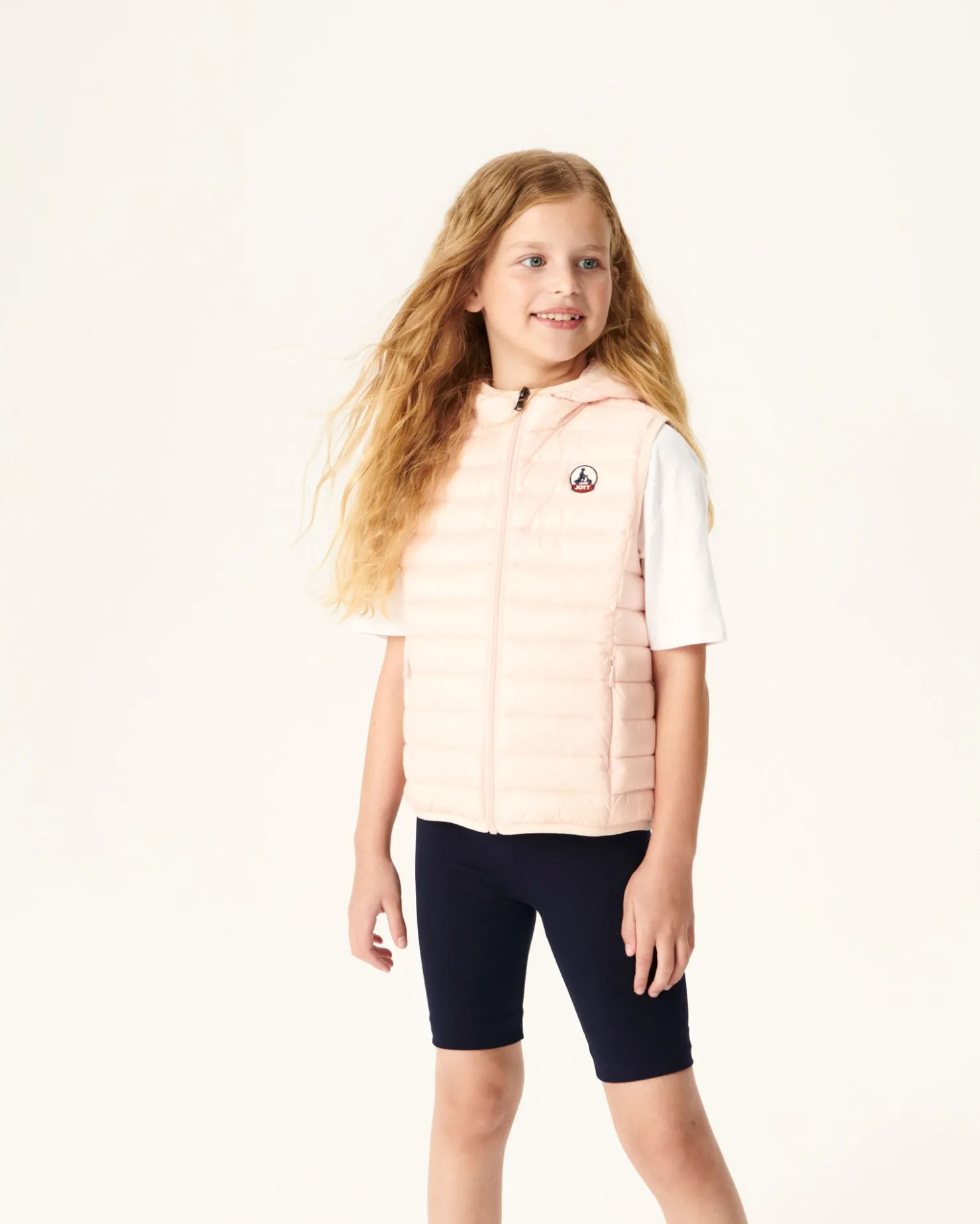JOTT Light Pink Children'S Sleeveless Down Jacket Djam 463 Soft Pink New