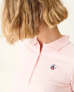 JOTT Light Pink Franca Polo Shirt 463 Soft Pink Best