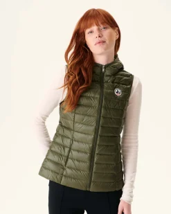 JOTT Light Sleeveless Army Mali Down Jacket 255 Army Fashion