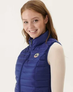 JOTT Light Sleeveless Down Jacket Dark Denim Seda 195 Dark Denim Fashion