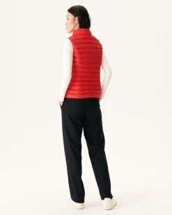 JOTT Light Sleeveless Down Jacket Bright Red Seda 318 Fire Red Best