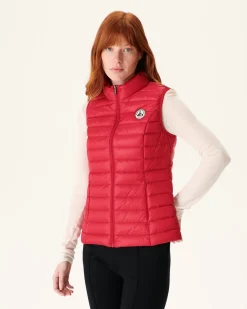 JOTT Light Sleeveless Padded Jacket Red Seda 300 Red Clearance