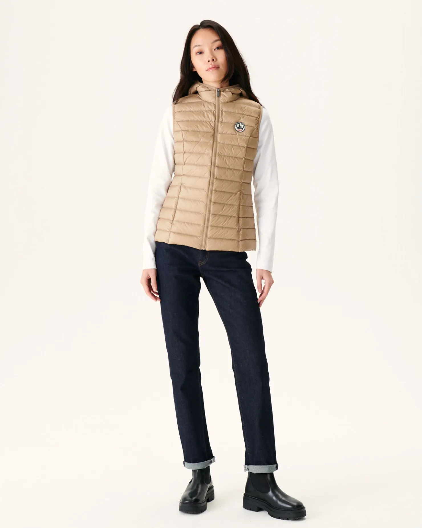 JOTT Light Sleeveless Padded Jacket Beige Mali 804 Beige Outlet